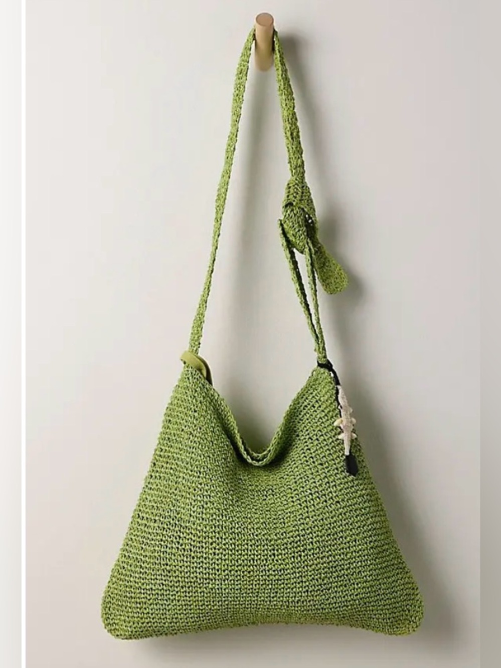 NWT Free People Coastal Crush Straw Tote - Picture 3 of 6